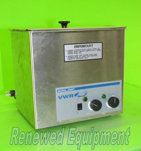Vwr 250ht 8.5 liter ultrasonic cleaner *parts* for sale