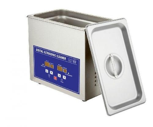 3.2L 120w Dental Jewelry stainless steel digital Ultrasonic Cleaner heater timer