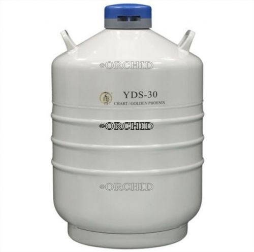 Cryogenic liquid 30 dewar nitrogen yds-30 tank container ln2 l for sale