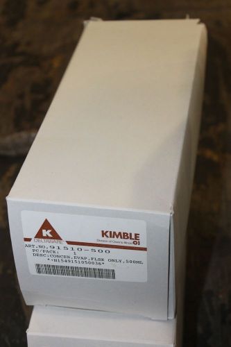 New kimble 91510-500 evap flask 500ml for sale