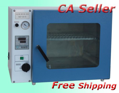 0.9 Cu Ft 12x12x11&#034; Degassing Chamber Vacuum Drying Oven 110V Free Shipping