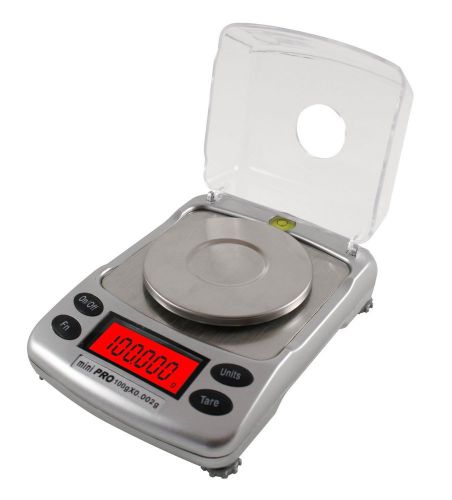 American weigh scales minipro100 compact precision balance, 100 by 0.002 g for sale