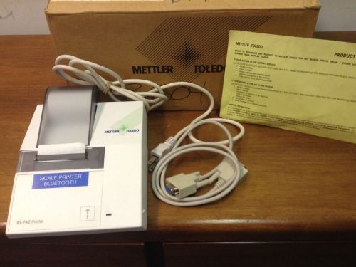 Mettler Toledo - Model #BT-P42 - Bluetooth Wireless Printer - NEW
