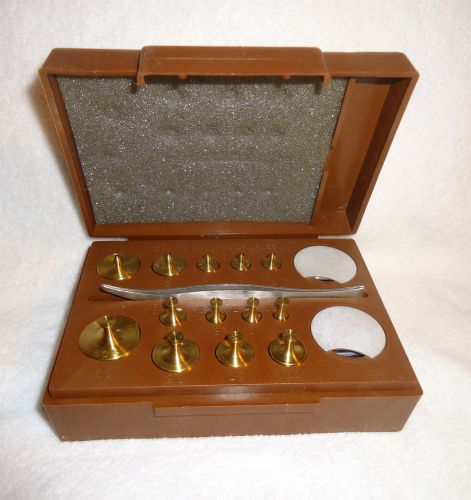 Torbal Brass Weights for DRX-3 Class III Mechanical Torsion Balance Scale TC-105