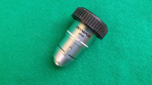 Olympus E A100 1.25oil 160/- Microscope Objective lens,Dia btm 20,Body 25,L50mm