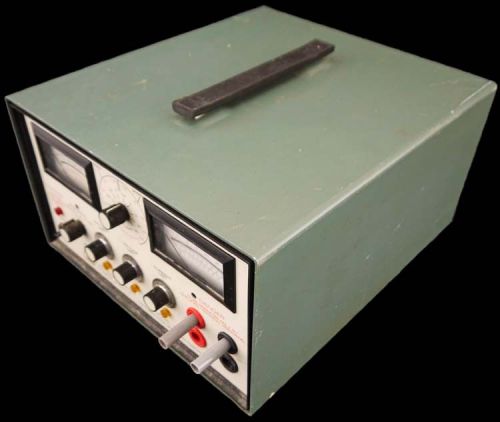 ISCO 494 Electrophoresis Voltage Current Watt Meter Power Supply Lab POWERS ON