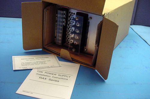 NEW, IN BOX TDK / KEPCO RAX SERIES SWITCHING POWER SUPPLY RAX24-12K - 24VDC, 12A