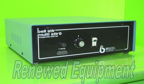 Bellco 9-Position Bell Stir Multi Stir9 Magnetic Stirrer 7760-00303 #3