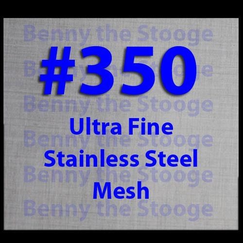12&#034;x12&#034; #350 Mesh / 42 Micron - Scratchbuilding / Filter /Hobby /  Extract