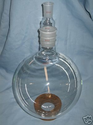 New 22 liter round bottom flask 45/50 large scale for sale