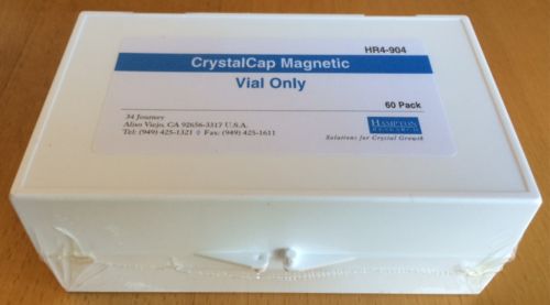 Crystalcap vial - hampton research [hr4-904: 60 pack] for sale