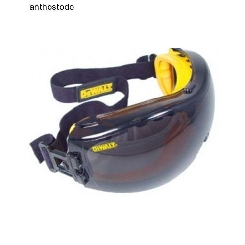Dewalt concealer smoke anti-fog dual mold safety goggles for sale