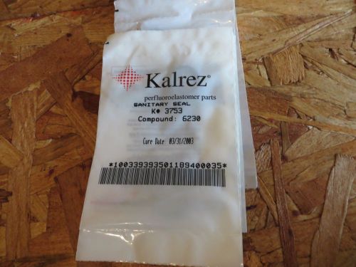 Kalrez sanitary clamp seal gasket k3753 3/4&#034; lot of 10 for sale
