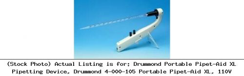 Drummond portable pipet-aid xl pipetting device, drummond 4-000-105 portable for sale