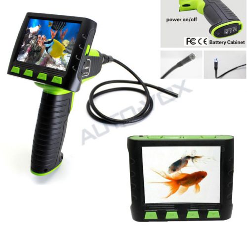 2m cable probe 3.5&#034; 9mm snake camera wireless inspection endoscope zoom rotate for sale