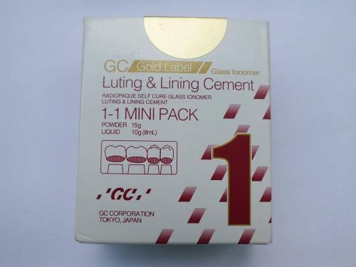 GC Japan Glass IONOMER minipack No.1 Luting Cement