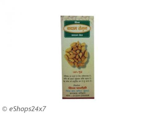 Divya Badam Rogan Almond Oil For Rejuvenation Brain Power - Swami Ramdeva??s