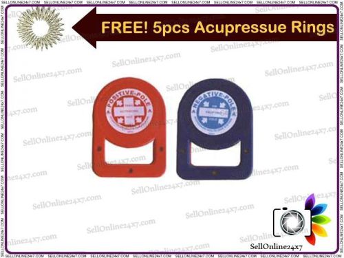 Acupressure Magnetic Therapy Medium Power U Shape Magnet Set For Aches, Pains