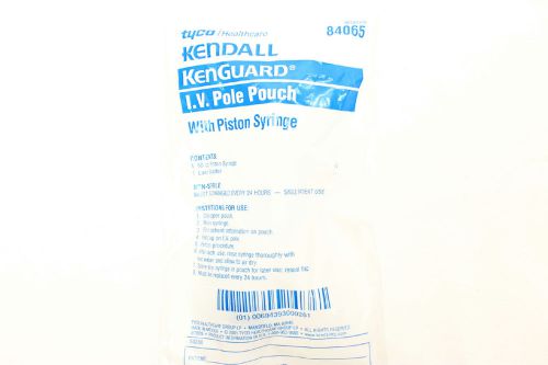Tyco kendall kenguard iv pole pouch w/60 cc piston syringe 13 ct healthcare for sale