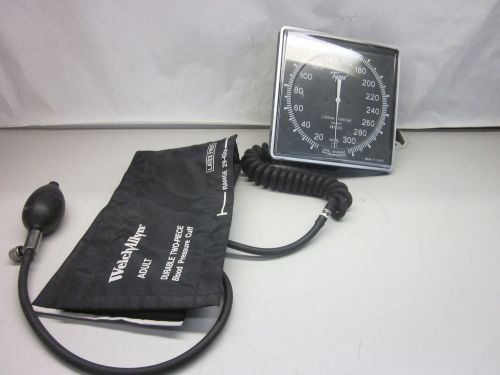 Tycos Welch Allen Jewel Movement Sphygmomanometer &amp; Adult Cuff