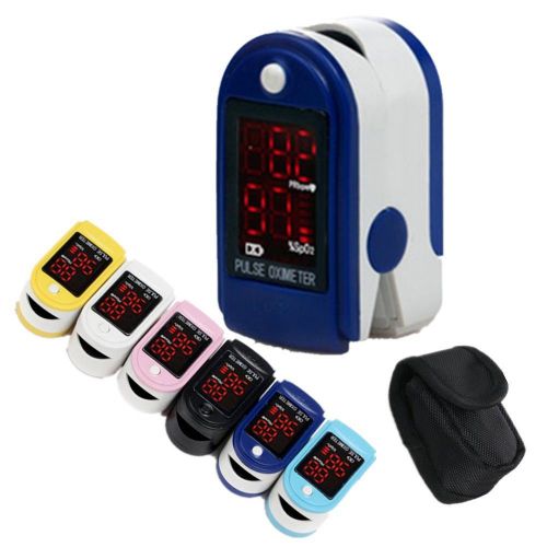 Home care blood oxygen monitor spo2 pr contec cms 50dl ce&amp;fda free case warranty for sale