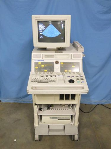 Agilent sonos 5500 b.0.1 software cardiac, ob/gyn, stress ultrasound machine for sale