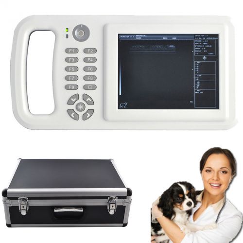 Fda ce handheld full digital veterianry laptop ultrasound scanner + convex probe for sale