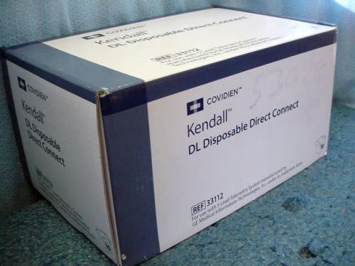 (10) Covidien Kendall DL Disposable Direct Connect Telemetry 33112 ~ One Box
