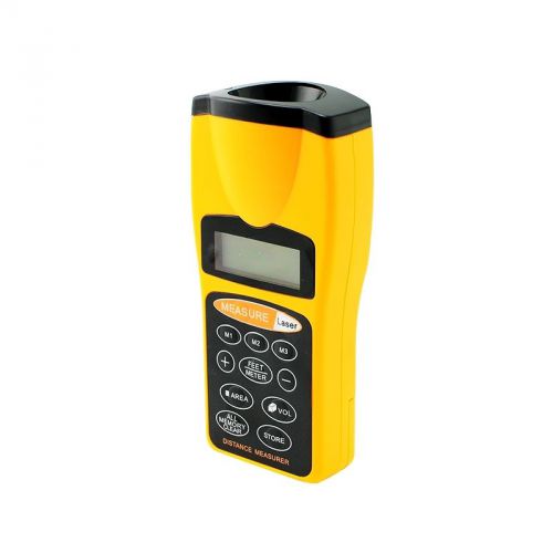 New lcd ultrasonic laser point distance measure meter range measurer for sale