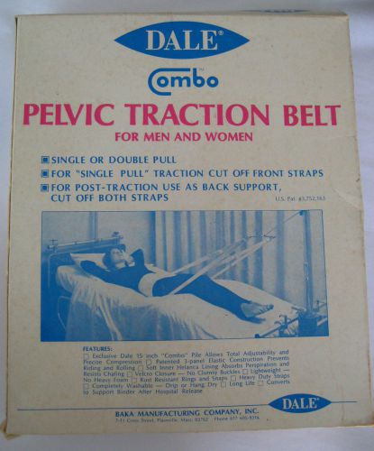Vintage Dale Pelvic Traction Belt for Men and Women