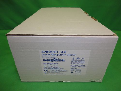 Marina Medical Zinnanti Uterine Manipulator Injector [MM1-611] Case of 12