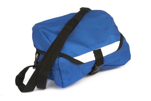 Ems medical field kit bag nylon 4 pocket waistband expands to 55&#034; royal blue for sale