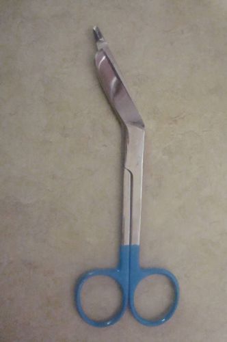 1 Lister Bandage Nurse Scissors - Color Handles(Blue)