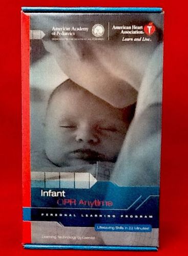 AHA Infant CPR Anytime Personal Learning Program Mini Baby Doll Latex Free