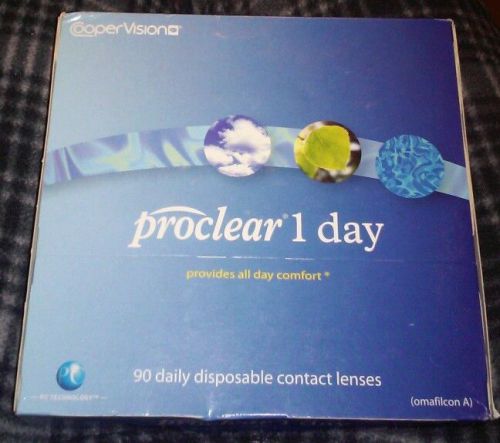 Proclear 1 day contact lenses  -1.00 prescription