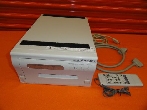 Mitsubishi cp770dw ultrasound digital color printer remote control &amp; aesp cable for sale