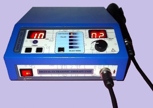 Ultrasound Therapy Machine Pain relief 1Mhz underwater Digital Ultrasound