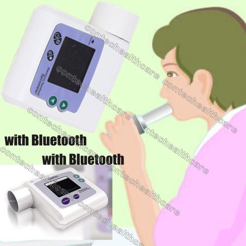 Ce digital spirometer lung breathing diagnostic vitalograph spirometry+bluetooth for sale