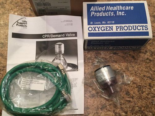 Allied healthcare lsp cpr resuscitator demand valve - model l063-05r - new o2 for sale