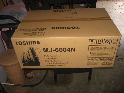 Genuine NEW Toshiba MJ-6004N Hole Punch Unit Box Never Opened