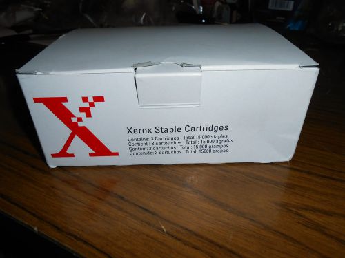 New Genuine Xerox 108R00493 Staple 3 Catrridges Total 15,000 staples..