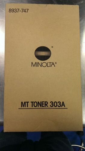 New Genuine Minolta 303A Toner 8937-747 Di3010 3010F 3510 3510F