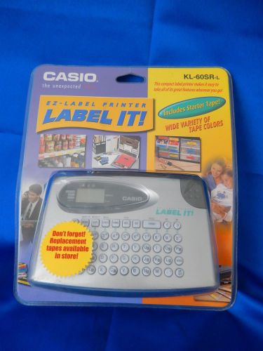 Casio kl-60sr label printer - new in unopened package for sale