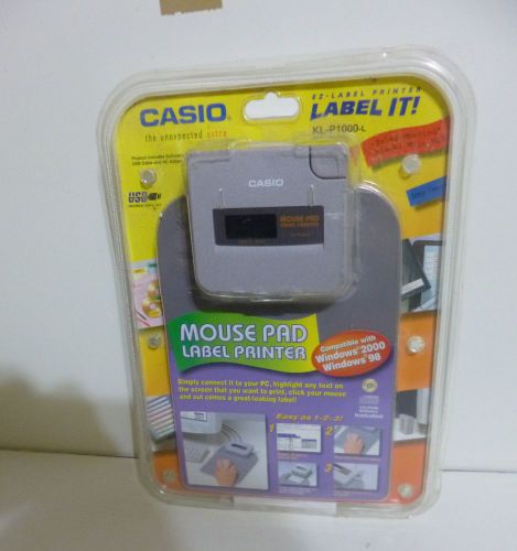 Casio klp1000 label thermal printer mouse pad label printer e-z label printer for sale