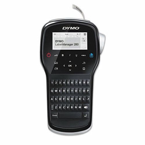 Dymo LabelManager 280, 2 Lines, 4-1/2w x 2-3/8d x 8h (DYM1815990)