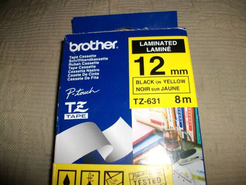 brother laminated tape cassette