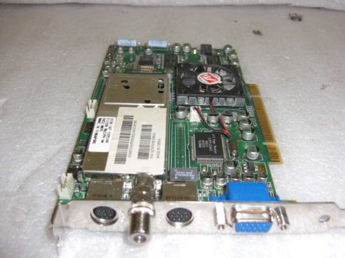 ATI 6G497 Radeon 32MB TV Tuner PCI Video Card (USED) W/ NEW ATI Cables &amp; Manuals