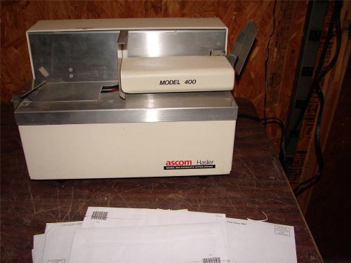 Ascom Hasler 400 automatic Letter Opener Heavy Duty Tested and Working! :)