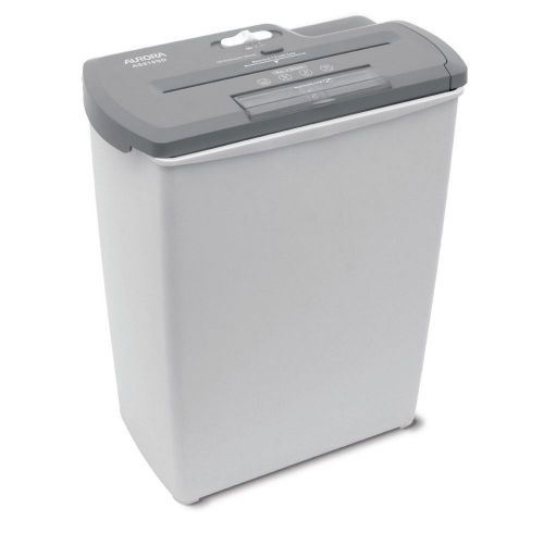 Aurora as810sd 8-sheet strip-cut paper, cd and credit card shredder basket, new for sale