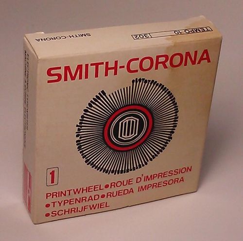 SMITH-CORONA typewriter daisy printwheel - TEMPO 10